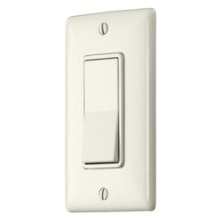 HUBBELL Hubbell RSD115LA Residential Rocker Switch, 15A 120/277V