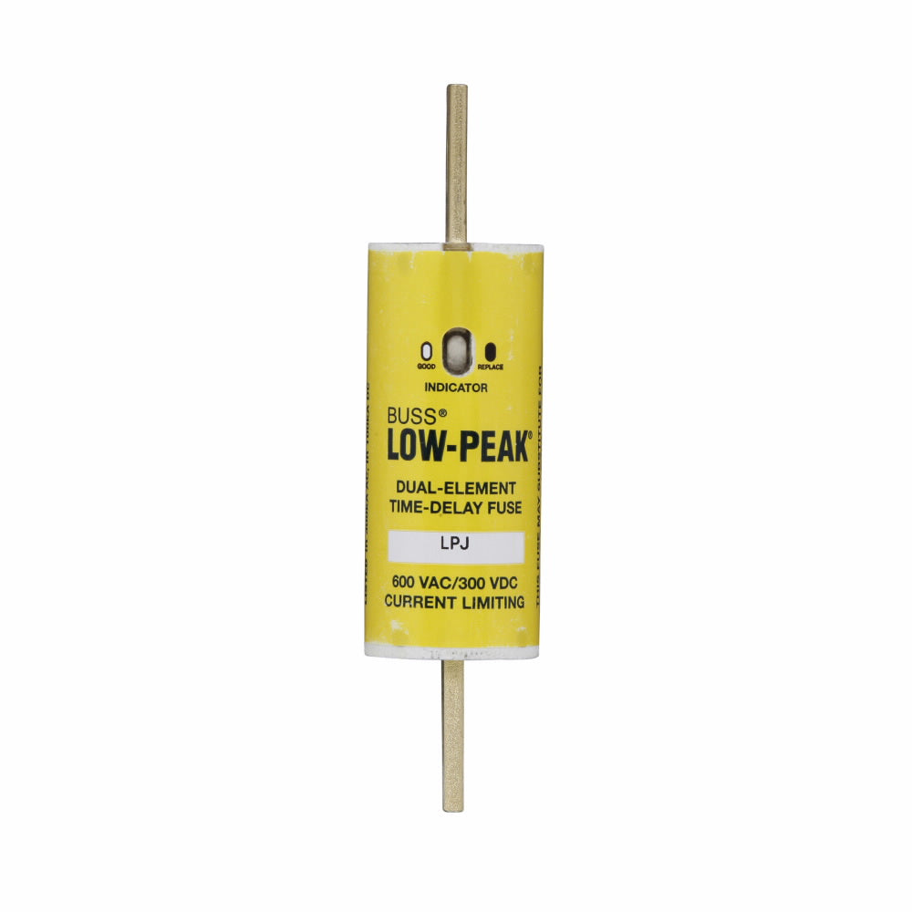 EATON Eaton LPJ-90SPI Bussmann Series LPJ-90SPI 90 Amp 600 VAC 300 VDC Class J Dual Element Time Delay Fuse