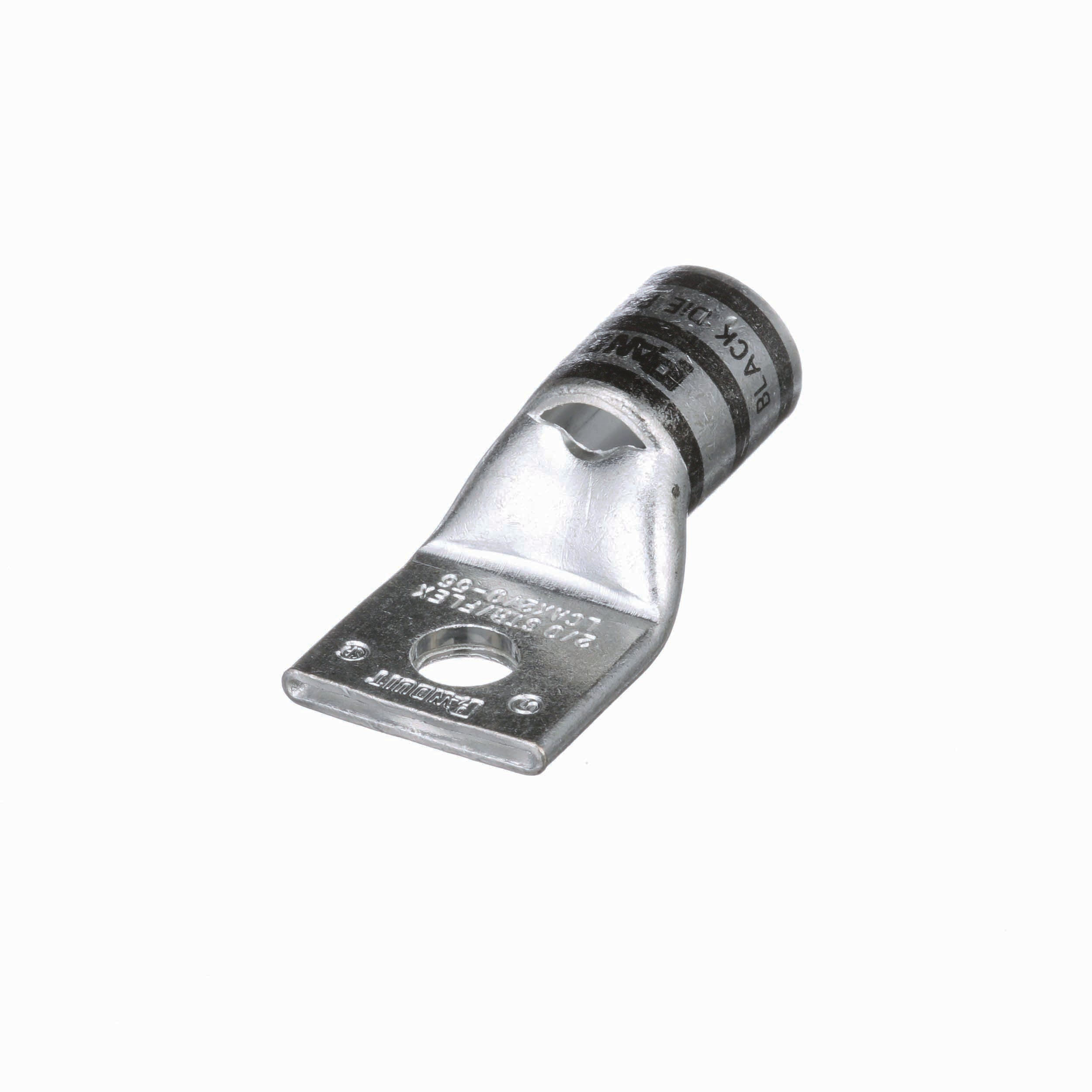 PANDUIT Panduit LCAX2/0-56-X Copper Compression Lug, 1 Hole, 2/0 AWG Flex, 5/16-Inch Stud