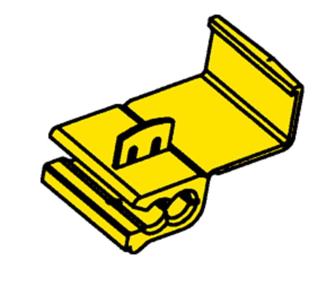 3M 3M 562-POUCH 3M Scotchlok IDC C Insulation Displacement Connector 600 Volt Yellow 100 per pouch