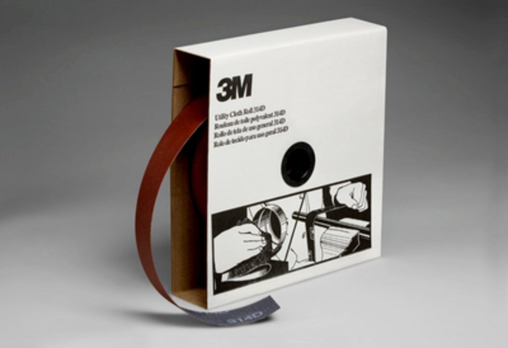 3M 3M 7000118527 Utility Cloth Roll 1-1/2 in x 50 yd P180 Grit