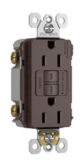 Legrand 1597TRDBCC4 Pass & Seymour 15A 125V GFCI Tamper Resistant Receptacle Dark Bronze