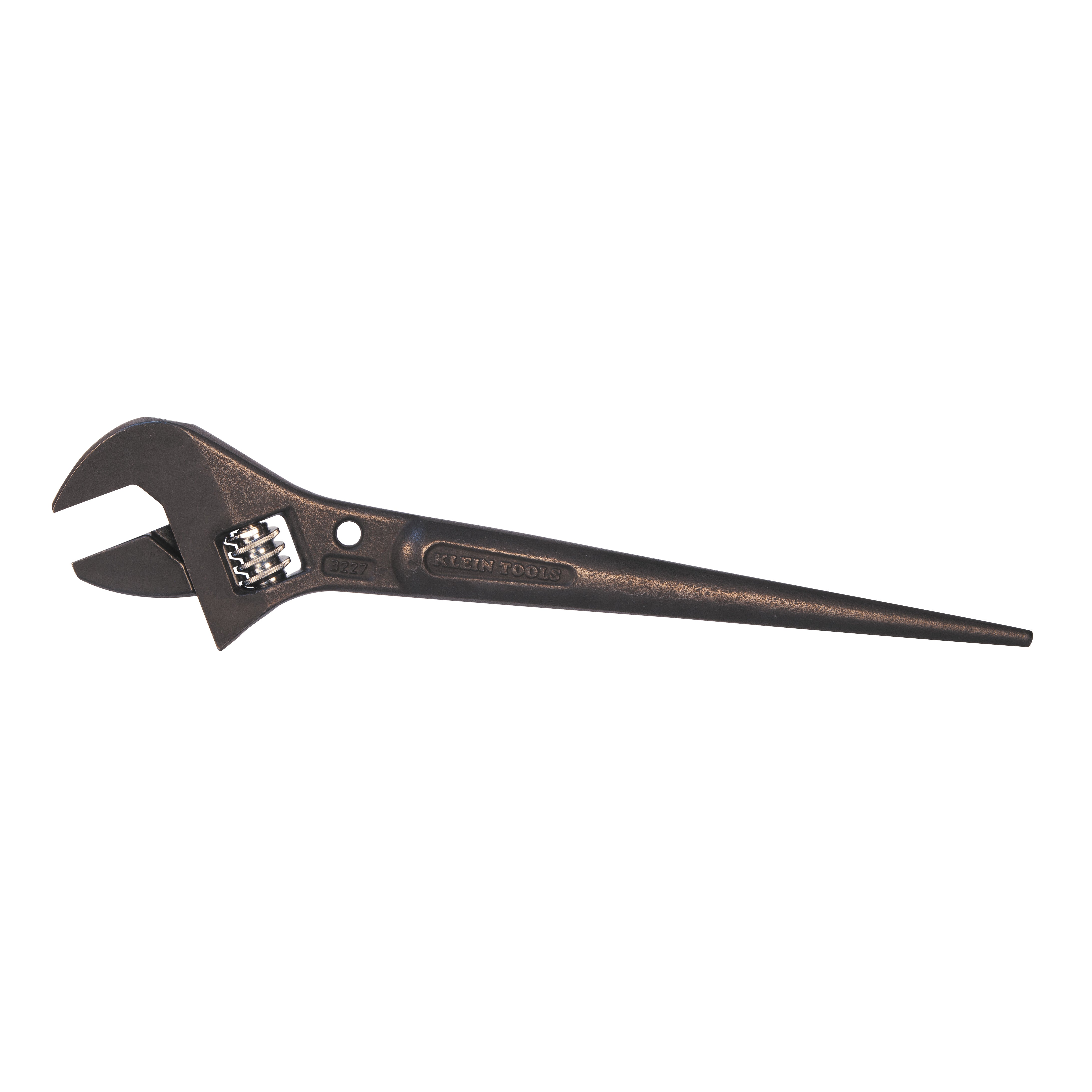 KLEIN TOOLS Klein Tools 3227 Adjustable Spud Wrench 1-7/16-Inch Tether Hole, 10-Inch