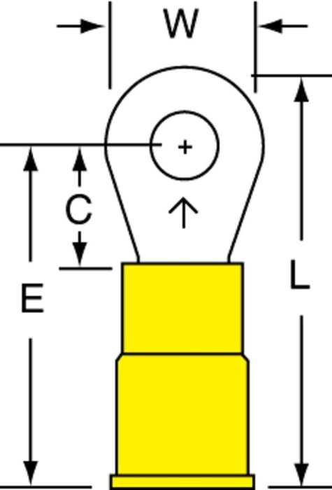 3M RV10-8Q TERMINALS