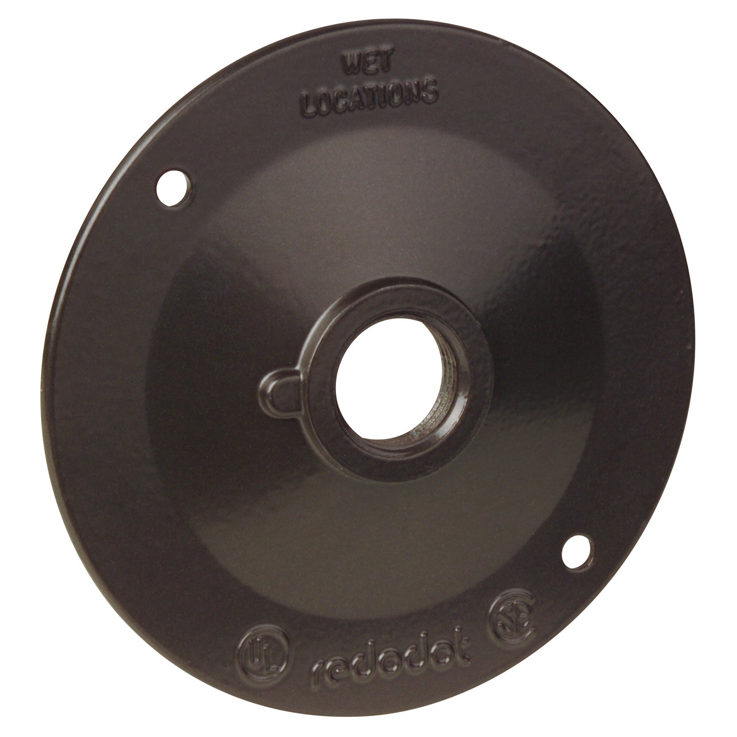 ABB ABB S211BRE Red-Dot S211BRE Round Lampholder Cover 1/2 Outlet Hole