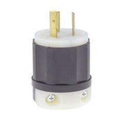 LEVITON Leviton 4570-C Locking Plug 15 Amp 250 Volt NEMA L6-15P 2P 3W Industrial Grade Grounding