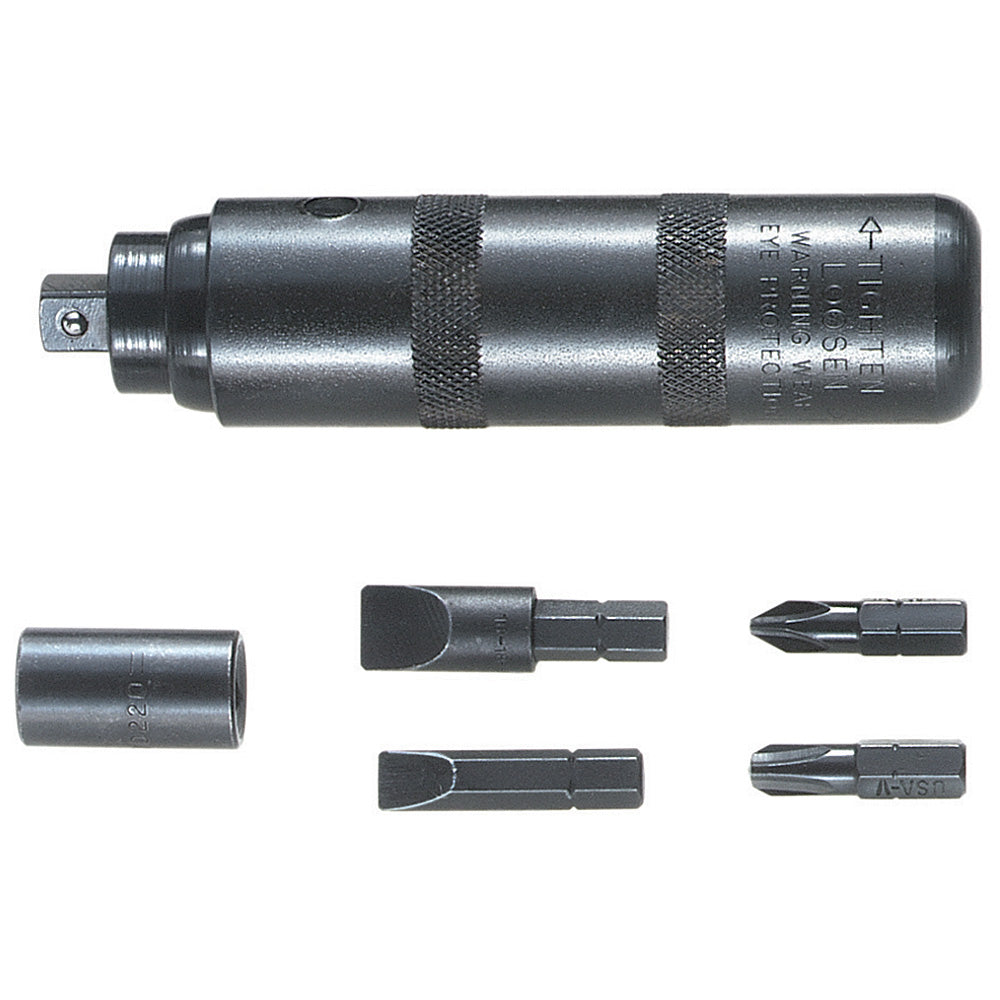 KLEIN TOOLS Klein Tools 70220 Reversible Impact-Driver Screwdriver 6-Piece