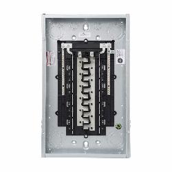 EATON EATON BRP24L125 Type BR Single-Phase Main Lug Load Center, 24 Space/48 Circuit, 120/240 VAC, 125 Amp, NEMA 1