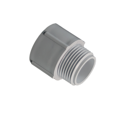 CANTEX 5140103 1/2 in Schedule 40 PVC Conduit Male Adapter