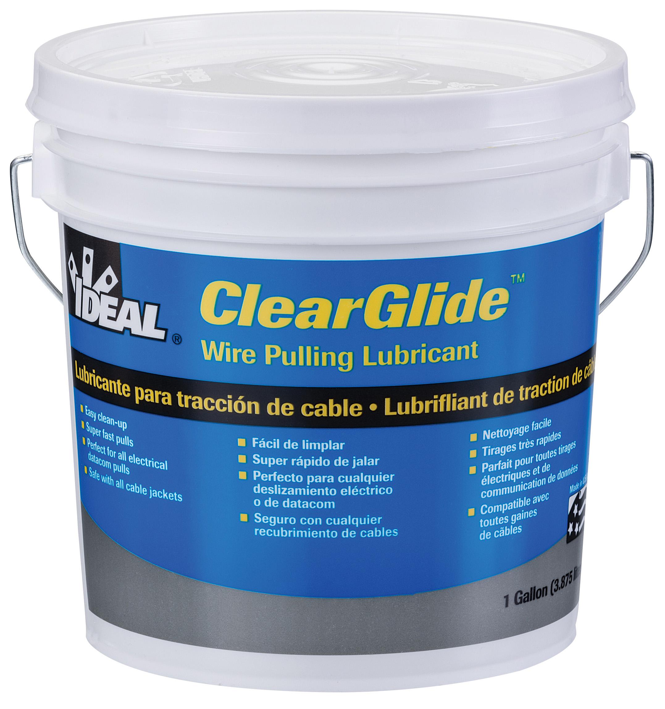 IDEAL IDEAL 31-381 ClearGlide Wire Pulling Lubricant, 1 Gallon Bucket