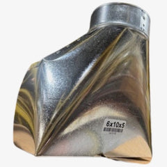 GRAY METAL SOUTH 113RF 90 Degree Angle Boot with Flange