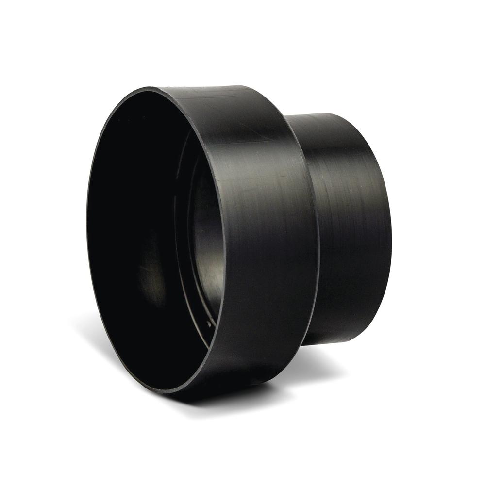 DUNDAS JAFINE Dundas Jafine INC34EZW Duct to Duct Plastic Increaser 3 in to 4 in