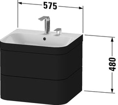 DURAVIT Duravit HP4635E6060 Happy D.2 Plus Bathroom Set
