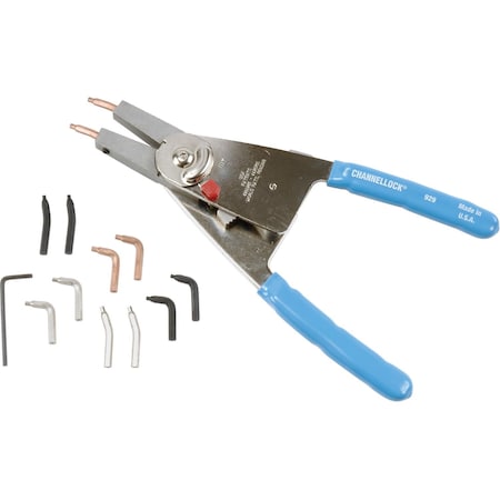CHANNELLOCK Channellock 929 Retaining Ring Plier Convertible 10-Inch