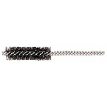 WEILER Weiler 21107 Power Tube Brush 0.006 Steel Wire Fill 2 Brush Length Made in the USA