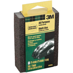 3M 3M 302643 Medium/Coarse Flexible Sanding Sponge 3-3/4 x 2-5/8 x 1 in (909-ESF)