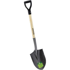 BEST GARDEN Best Garden 709557 28 In. Wood D-Handle Round Point Shovel