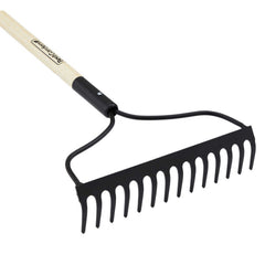 BEST GARDEN Best Garden 710662 14 In Steel Bow Garden Rake 54 In Overall