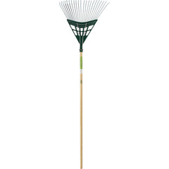 BEST GARDEN Best Garden EMP-22-DIB 20 In. Steel Leaf Rake 48 In. Handle (22-Tine)