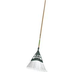 BEST GARDEN Best Garden EMP-22-DIB 20 In. Steel Leaf Rake 48 In. Handle (22-Tine)