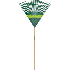 BEST GARDEN Best Garden EP-30-DIB Poly Leaf Rake 30-Inch Head / 48-Inch Handle (30-Tine)