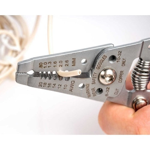 JONARD TOOLS Jonard Tools WSS-1020 Stainless-Steel Curved Wire Stripper, 10-20 AWG