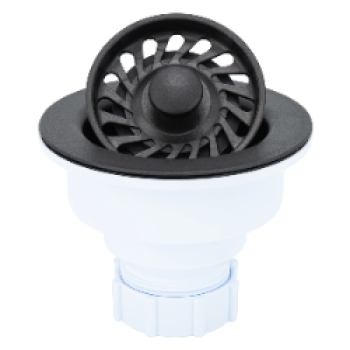 JB INDUSTRIES Jb Industries jbx102 Kitchen Strainer 4.5in Matte Black