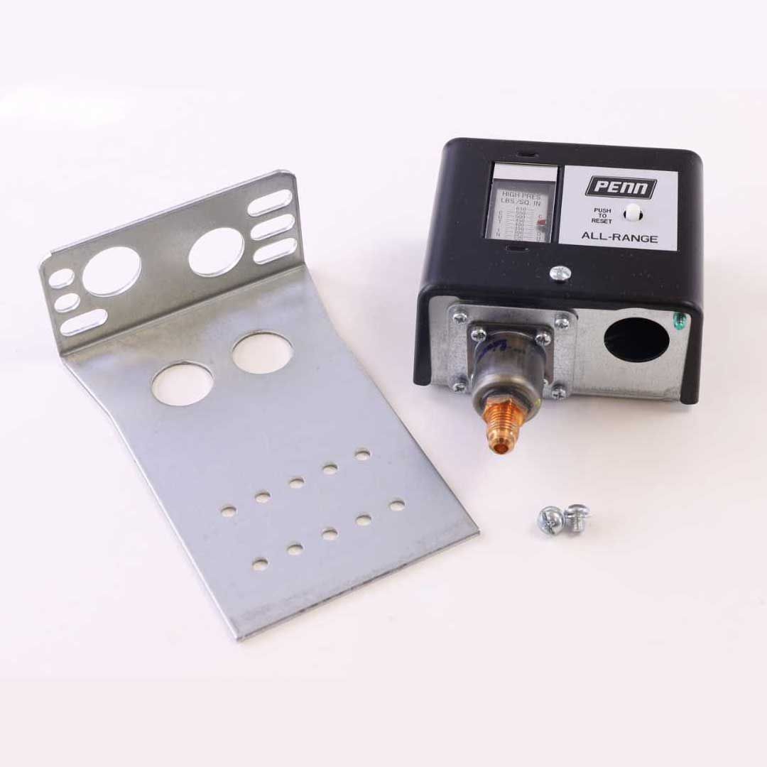 JOHNSON CONTROLS Johnson Controls P170DA-400 Pressure Control SPST 200/610 psig Manual Reset