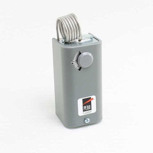 JOHNSON CONTROLS Johnson Controls A19BBC-2 Temperature Controller 24-277V Coiled Bulb Space Temperature Control