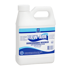 Whitlam FLOW-32 Flow-Aide 1 qt Clear Hydronic System Cleaner