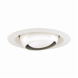 ACUITY BRANDS Acuity Brands 229WH Trim Wht Uni Eyeball Jun Adjustable Regressed