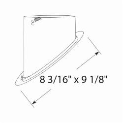 ACUITY BRANDS Acuity Brands 604BWH TRIM WHT RND BAFFLE JUN