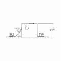 ACUITY BRANDS Acuity Brands IC21 Housing 6IN Univ Rnd IC
