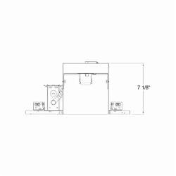 ACUITY BRANDS Acuity Brands IC22W Juno Housing CI 250AB3 New Work 6? Can