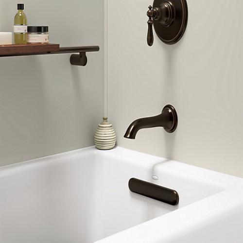 KOHLER Kohler K-1956-RA-0 Underscore Bath, 60 inch x 30 inch, White