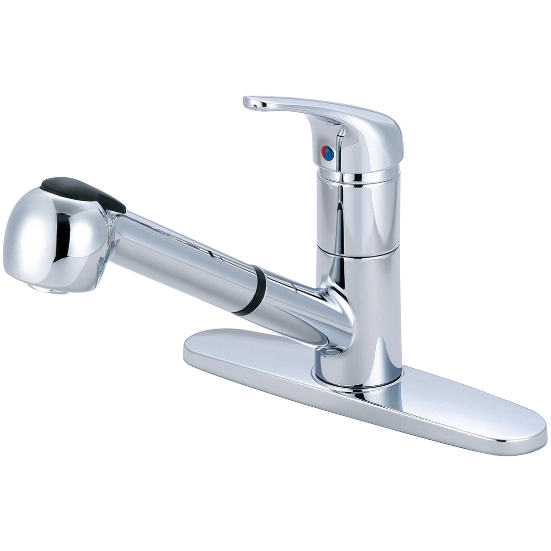 CENTRAL BRASS Central Brass k-5030 Pull-out Kitchen Faucet 1 or 3-hole