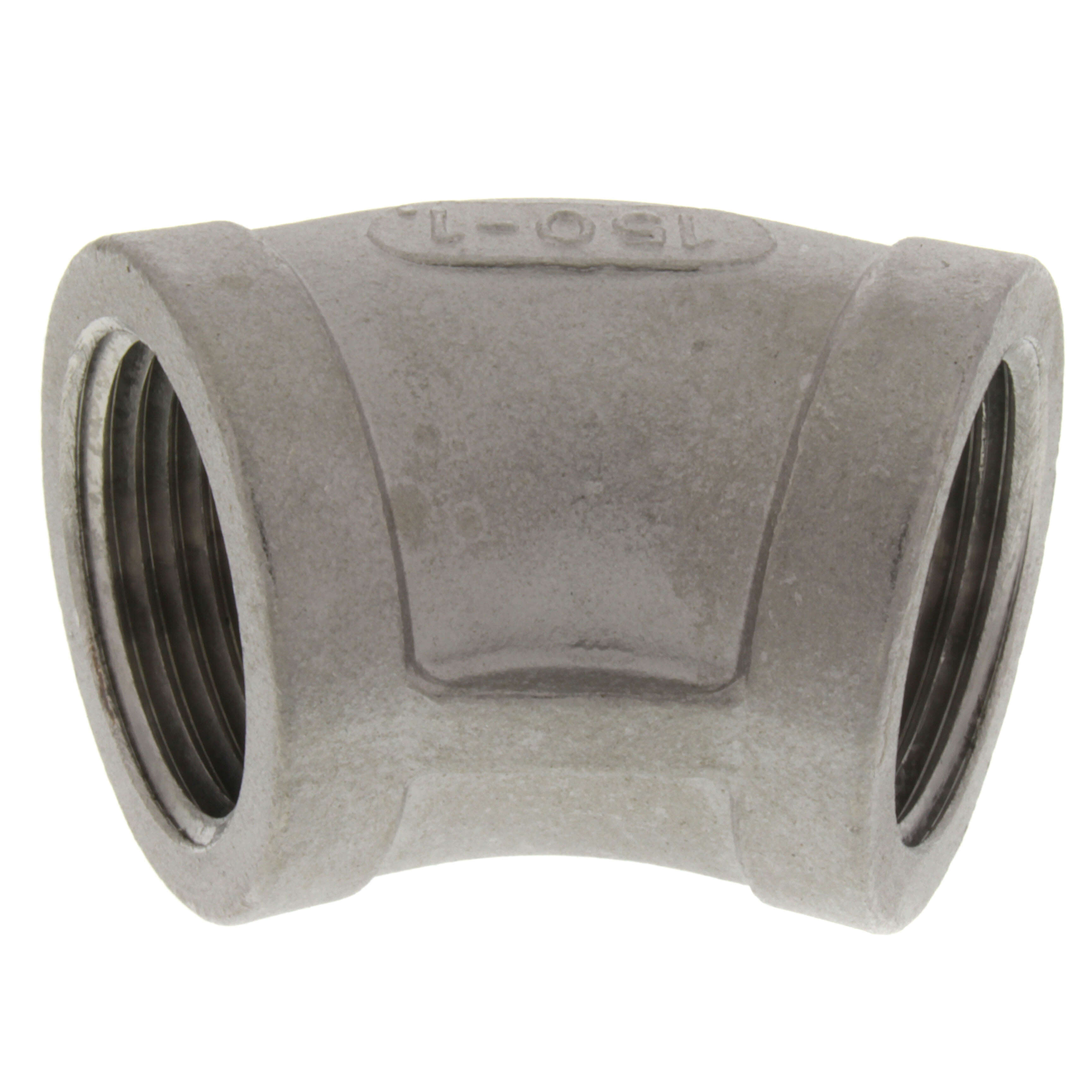MERIT BRASS Merit Brass K402-16 Banded Pipe 45 deg Elbow 1 in FNPT 150 lb