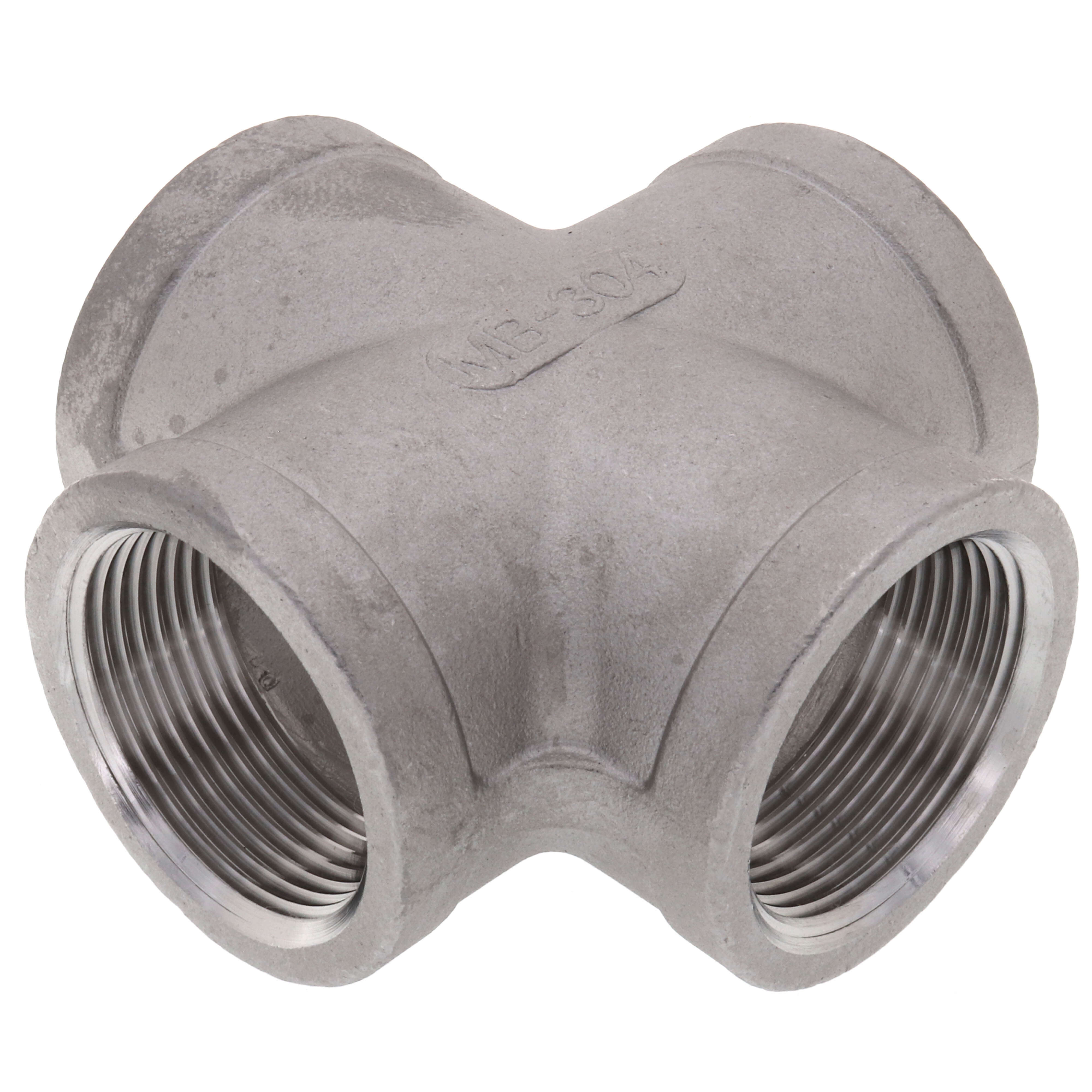 MERIT BRASS Merit Brass K410-20 Banded Pipe Cross 150 lb 1-1/4 in