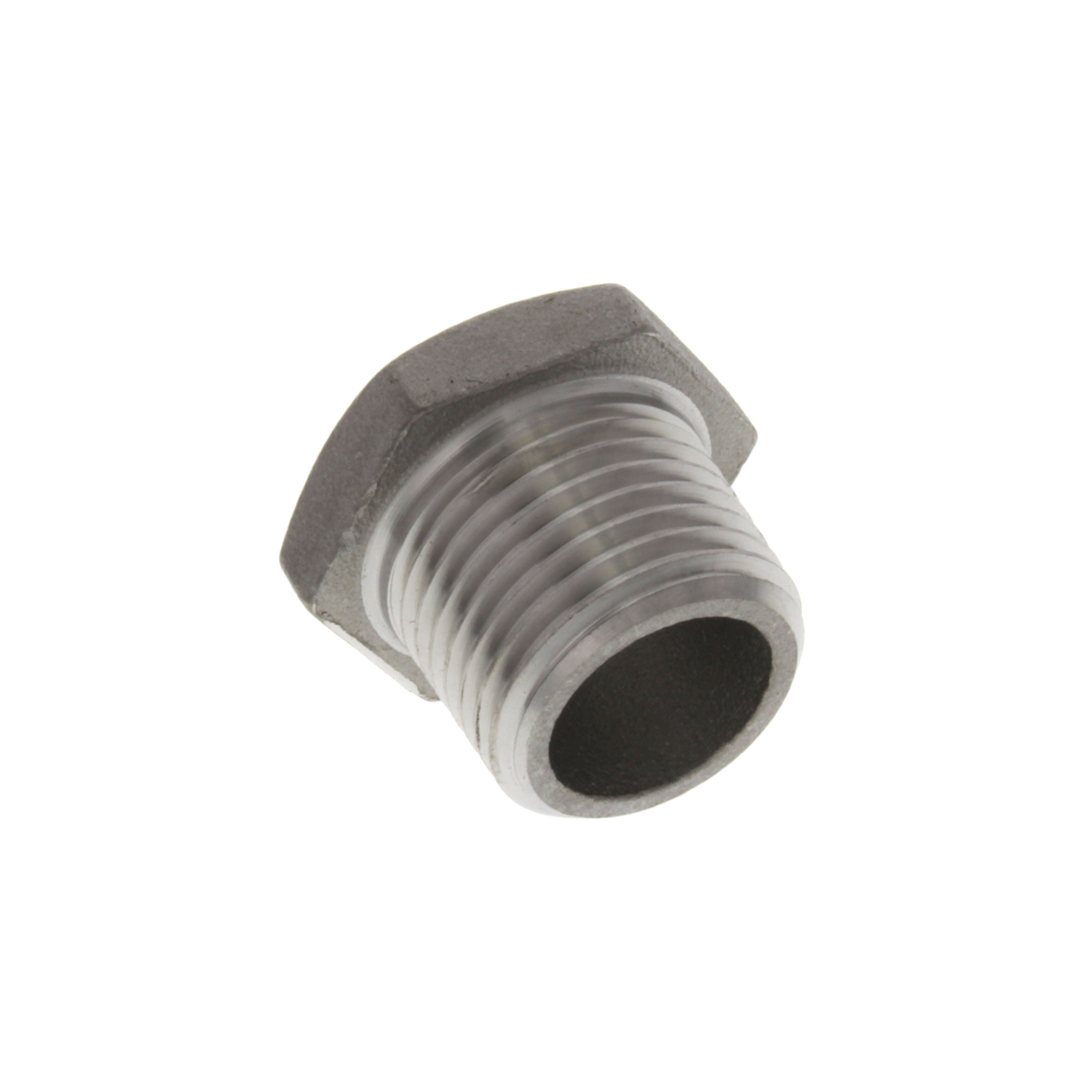 MERIT BRASS Merit Brass K414-0802 Hex Head Pipe Bushing 1/2 x 1/8 in MNPT x FNPT