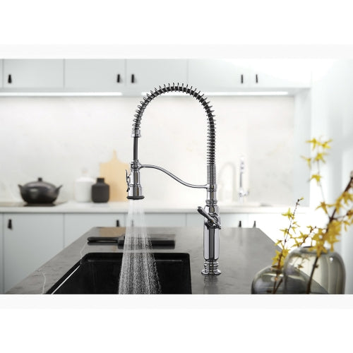 KOHLER Kohler K-77515-2BZ Tournant Semi-Professional Kitchen Sink Faucet, 1.5 gpm, 1 Handle, Oil Rubbed Bronze