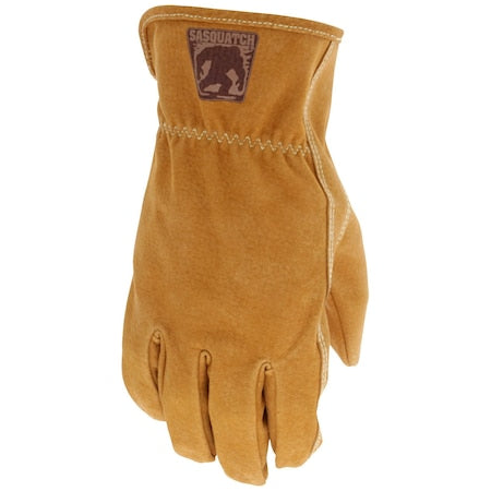 MCR SAFETY MCR Safety 3430L Sasquatch Leather Driver Gloves Large Unlined Tan