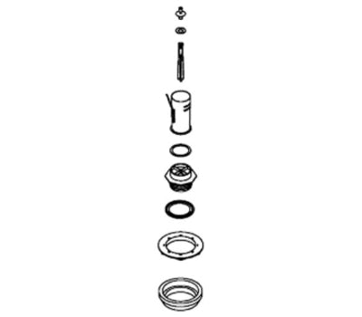 KOHLER Kohler K-1083980 Canister Valve Assembly Kit for Toilets