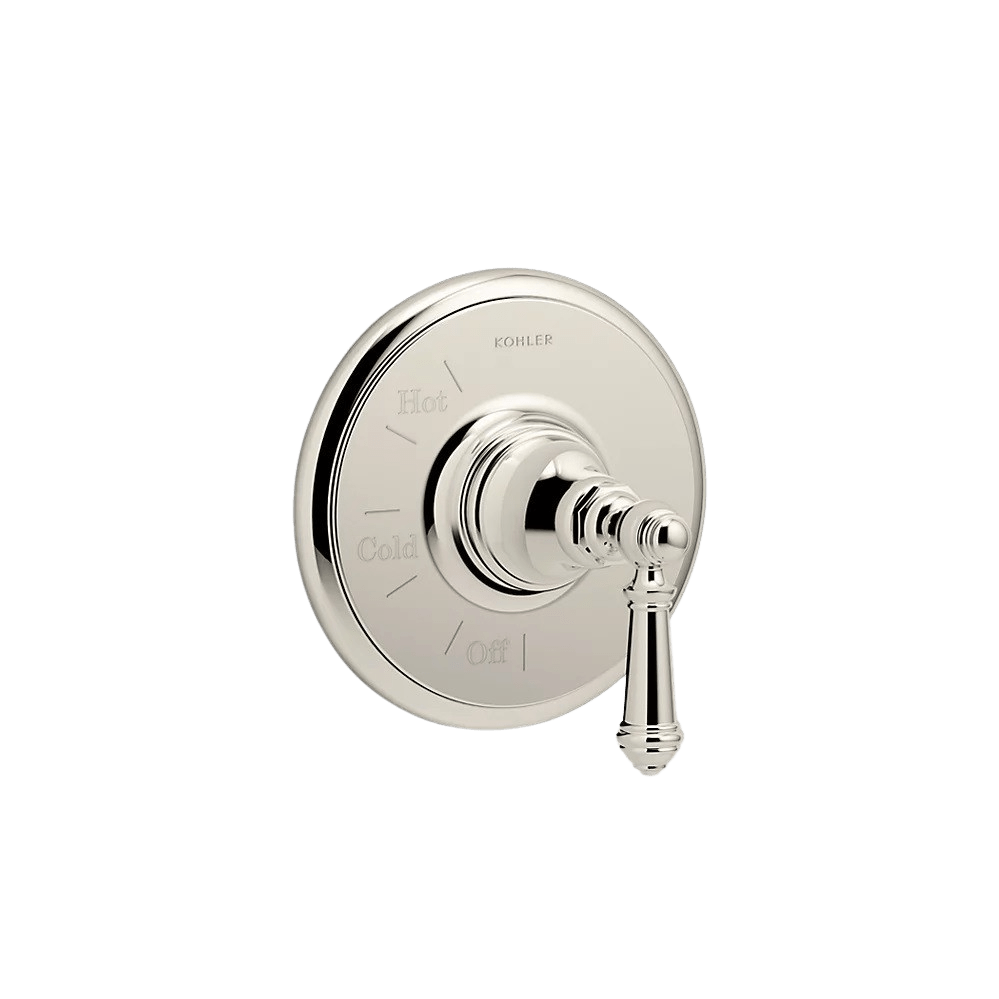 KOHLER Kohler K-TS72767-4-SN Artifacts 1-Handle Traditional Theme Metal Valve Trim Vibrant Polished Nickel