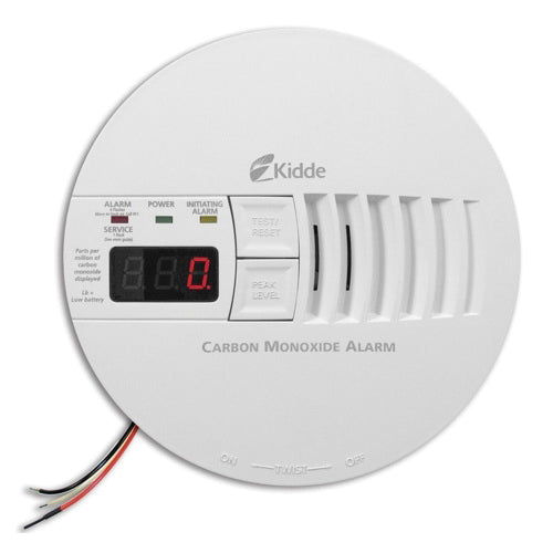 KIDDE Kidde 21006407 AC/DC Wire-In - Digital Display - Interconnect
