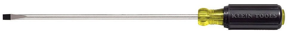 KLEIN TOOLS Klein Tools 605-10 1/4-Inch Cabinet Tip Screwdriver 10-Inch Shank
