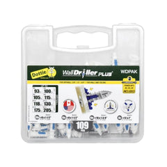 LH Dottie WDPAK Assorted Nylon Walldriller Plus Anchor Kit with Pan Head Phillips Drive Screws