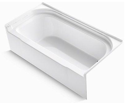 STERLING HVAC Sterling 71141120-0 Accord 5-Feet Right Drain Soaking Tub