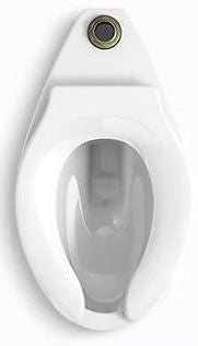 KOHLER Kohler K-96057-0 Highcliff Ultra Flushometer Elongated Bowl 1.1 to 1.6 gpf