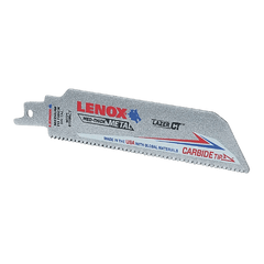 LENOX 1832143 CARBIDE TIPPED RECIP SAW BLADE 956RCT 9 X 1 X 050 X 6TPI 1PK
