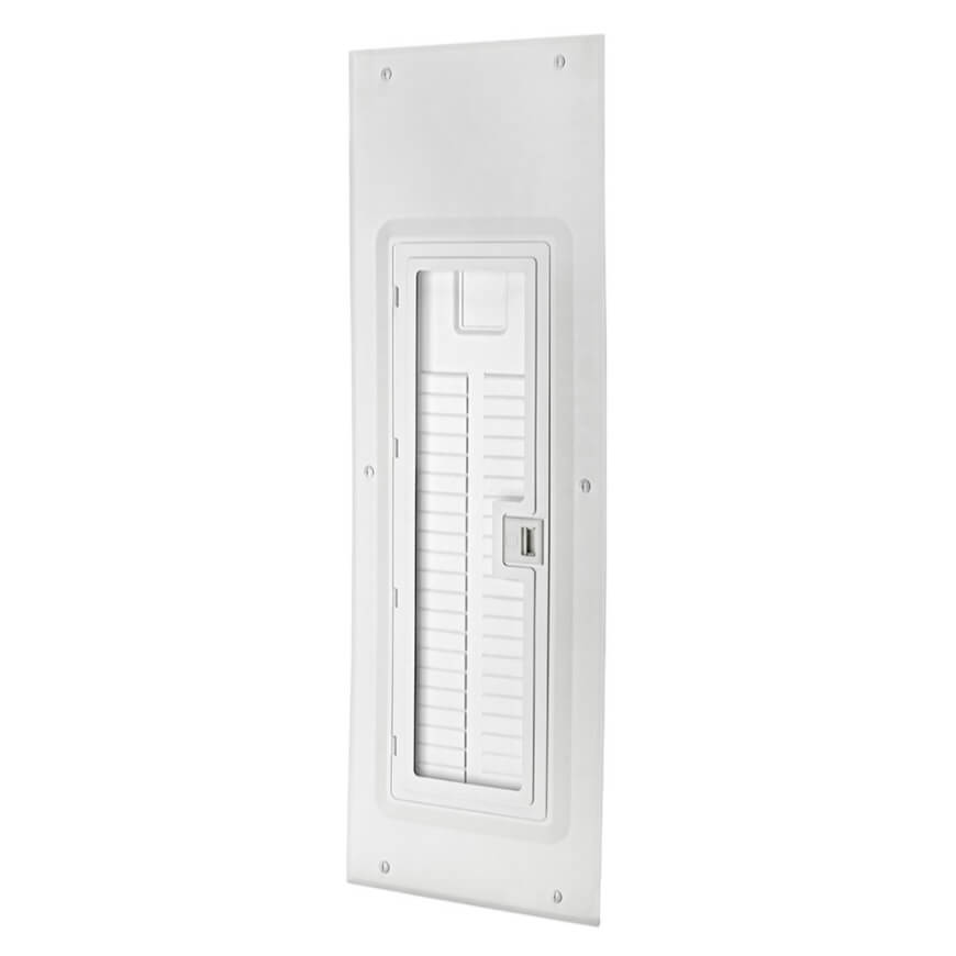 LEVITON Leviton LDC42-W Cover with Window 42-Space Indoor Load Center Door w/ Window